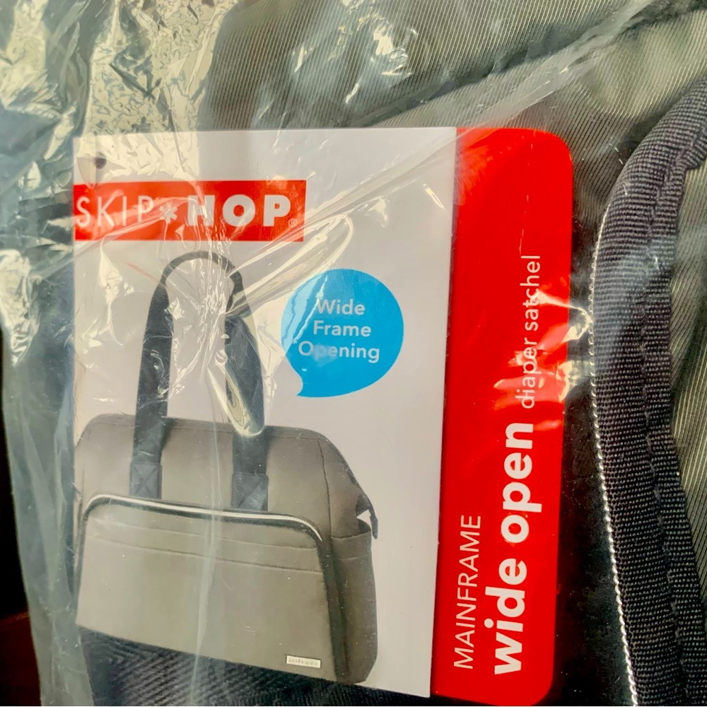 🌹Satchel Multipurpose Skip Hop Mainframe Wide Open Diaper or General Purpose - Picture 3 of 14